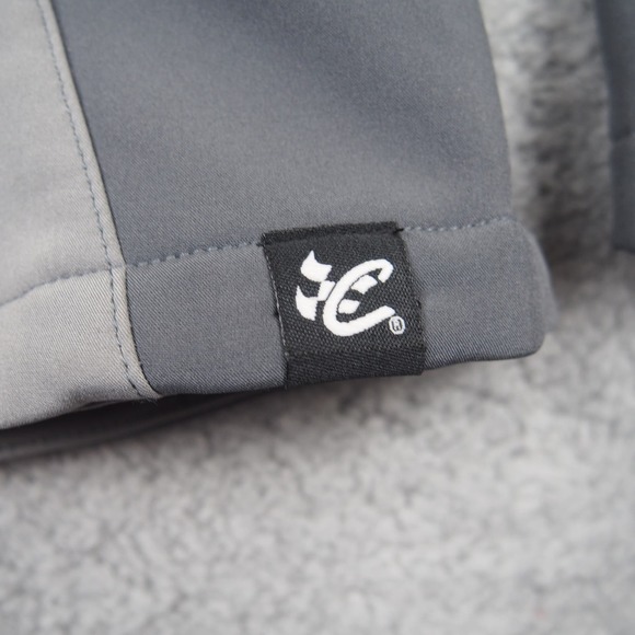 Chase Authentics Tony Stewart 14 Jacket Womens Sz Medium Gray Full zip Nascar - Picture 9 of 10